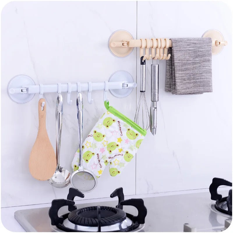 Seamless Suction Cup Towel Rack