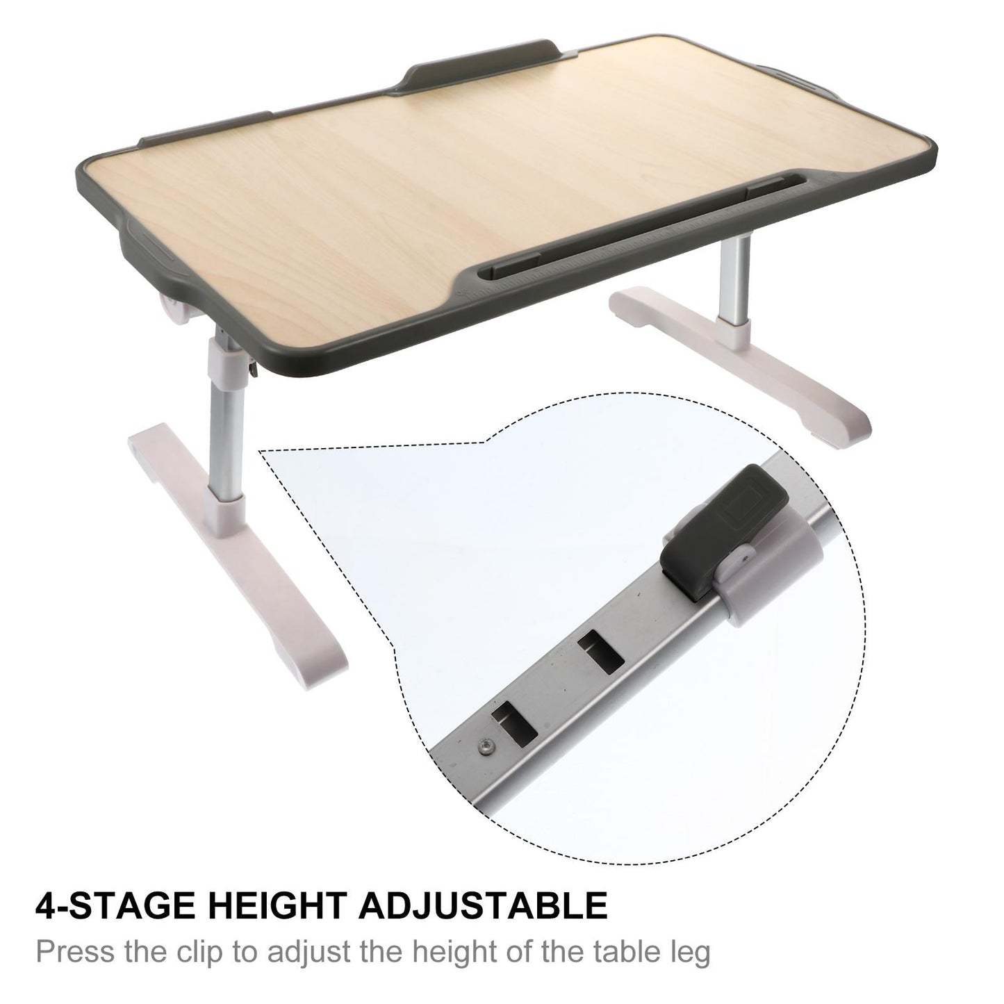 Adjustable Computer Desk Portable Folding Desk Folding Laptop Desk