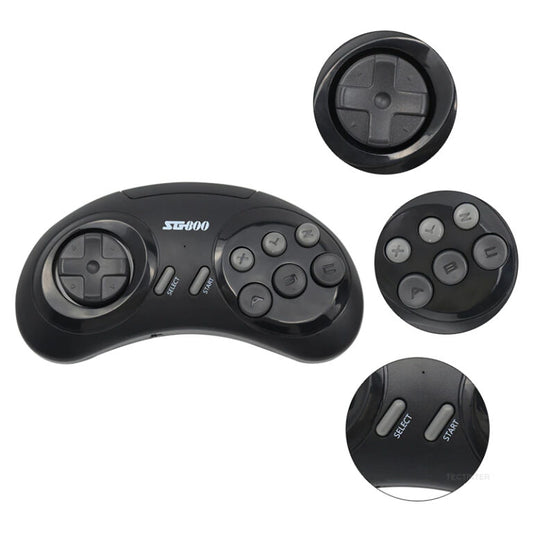 Wireless Gamepad Controller For Sega Genesis Built-in 1500+ Games HDMI-compatible TV Game