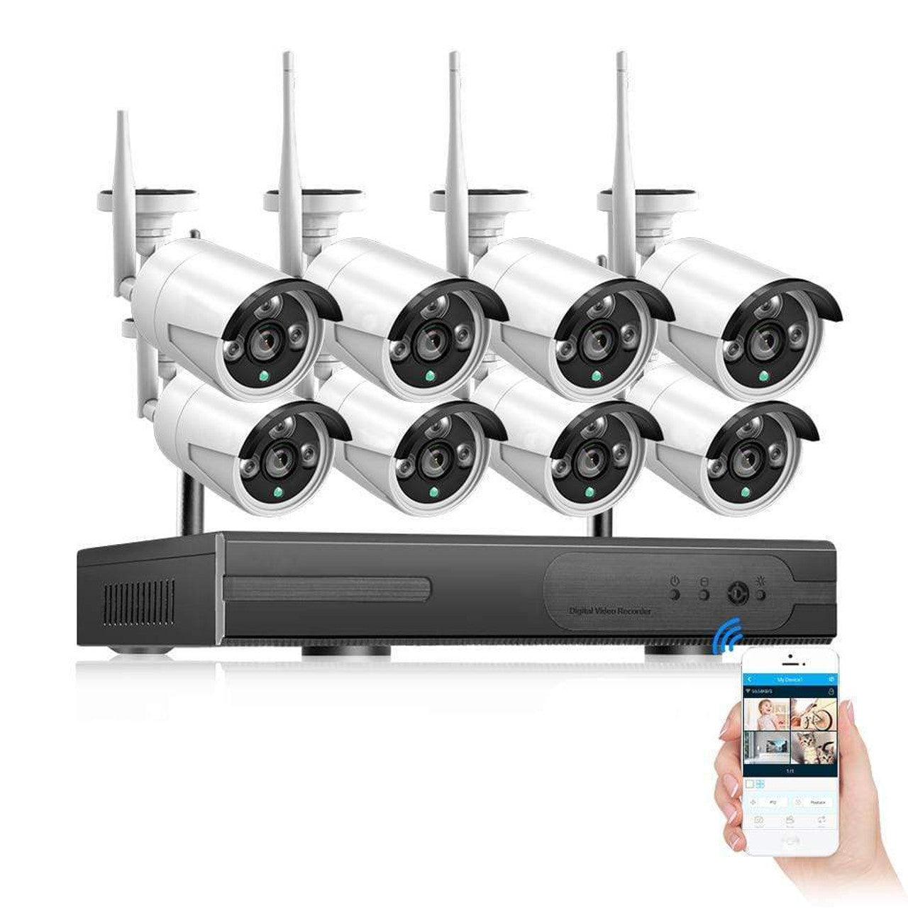 8 Channel CCTV HD NVR Kit – Megamall Online Store