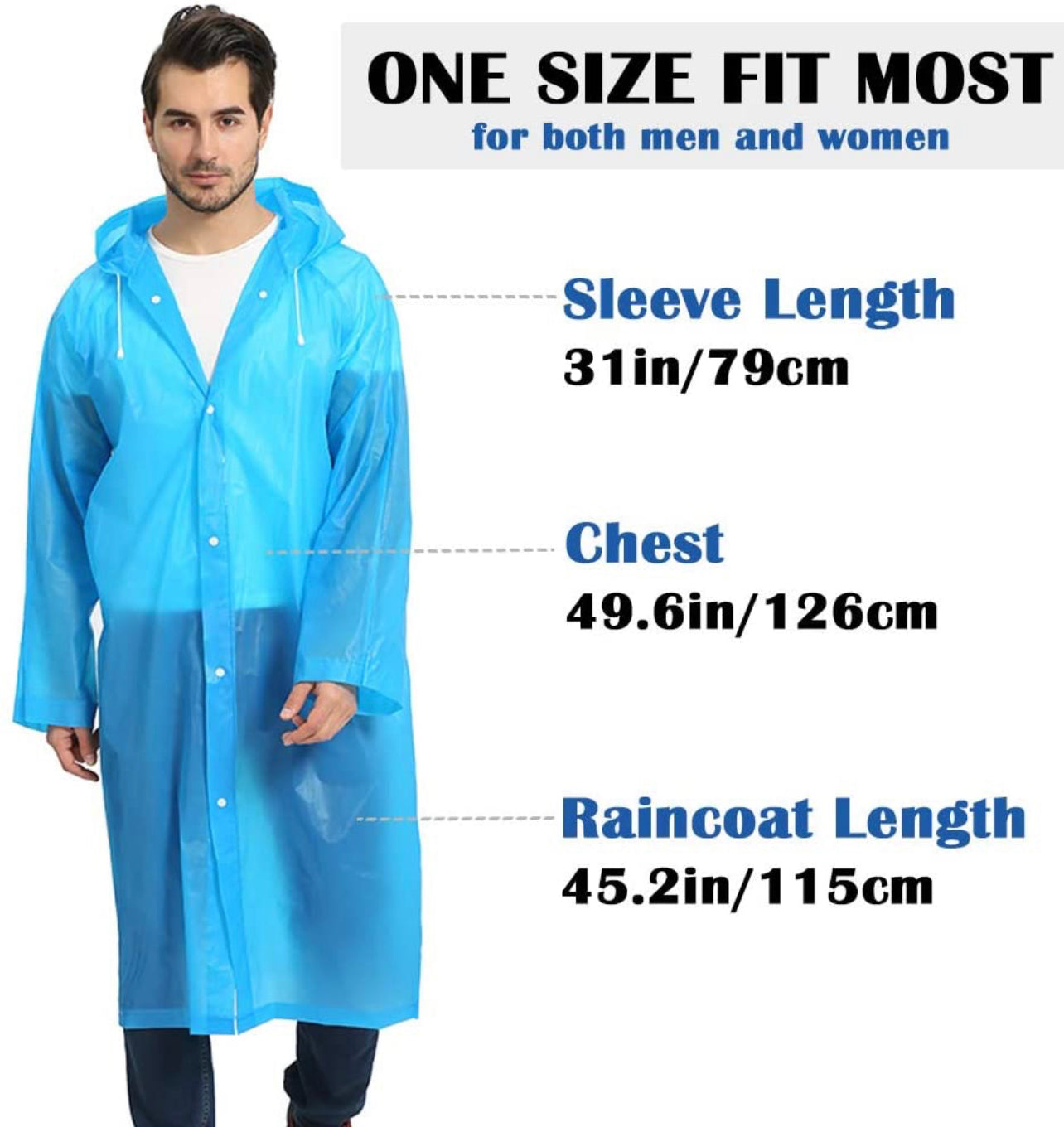 Adult Male/Female Rain Suits