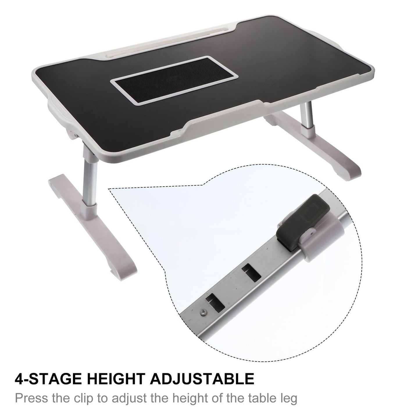 Adjustable Computer Desk Portable Folding Desk Folding Laptop Desk