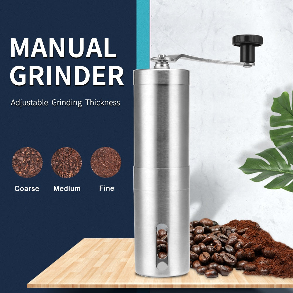 Stainless Steel Manual Coffee Mill