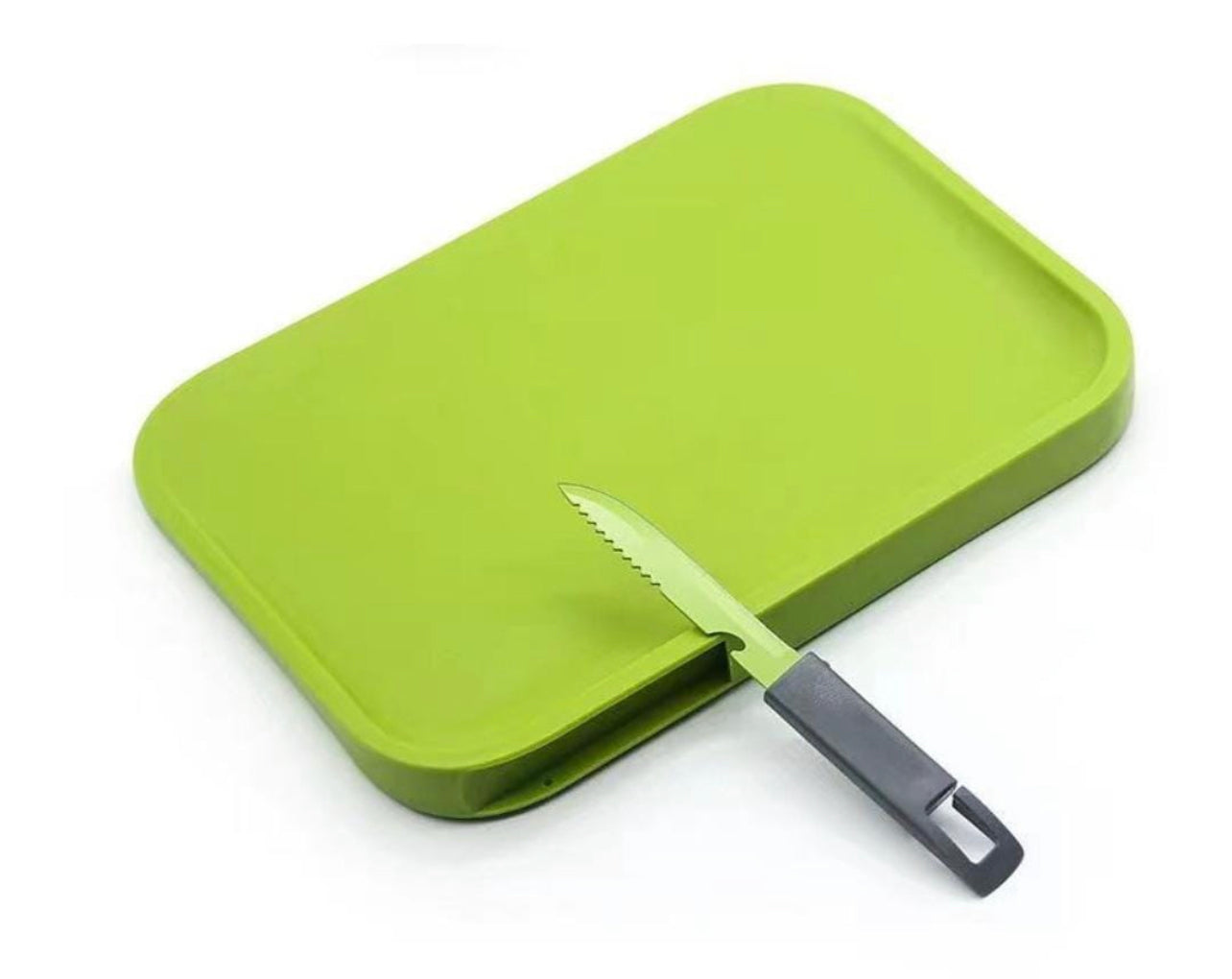 Chopping Board & Mini Knife Set