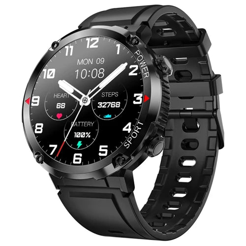 LOKMAT ZEUS PRO Bluetooth Calling Watch, 1.6'' HD Screen Multiple Sports Functions, IP67 Waterproof Sports Watch