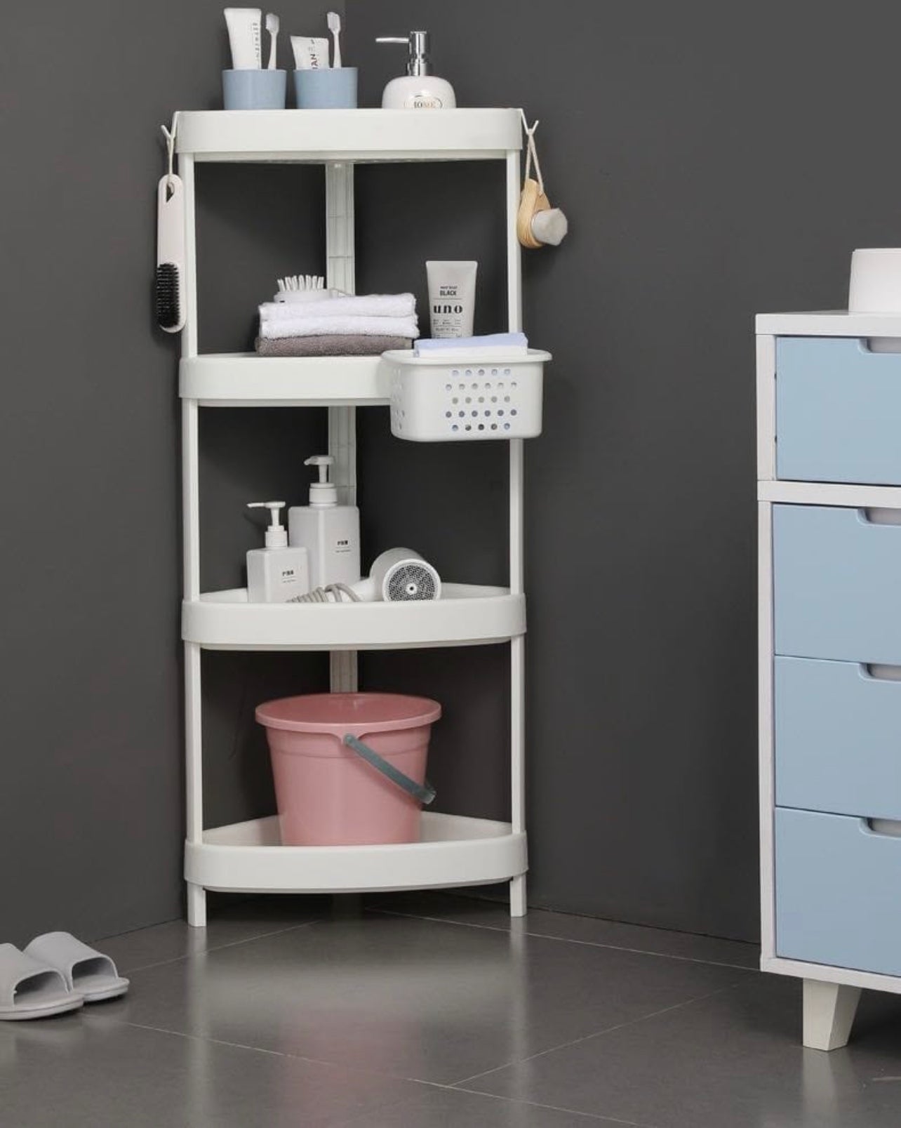 Bathroom Multifunction Corner Storage