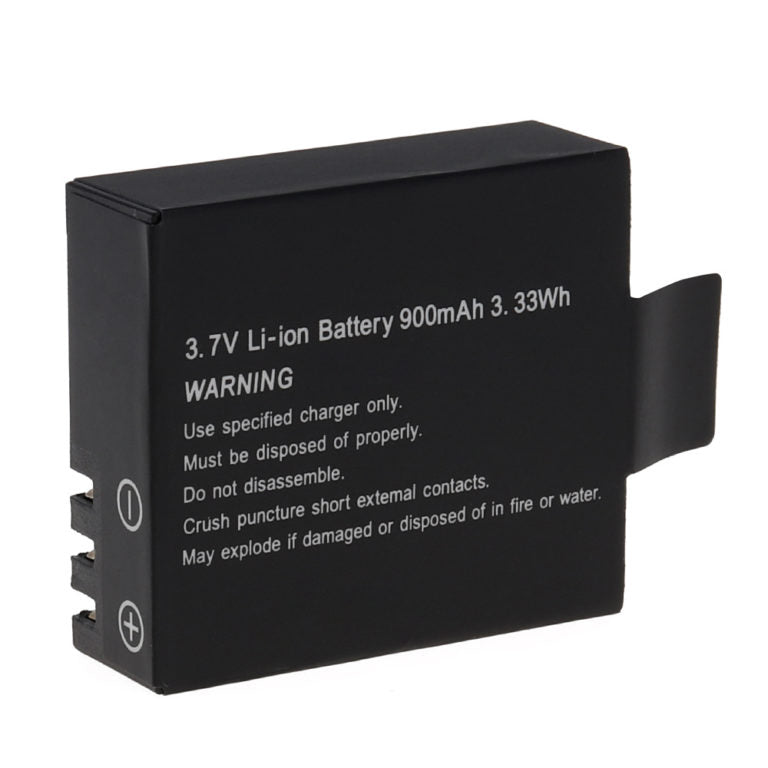 Action Camera Battery 3.7v 900mah