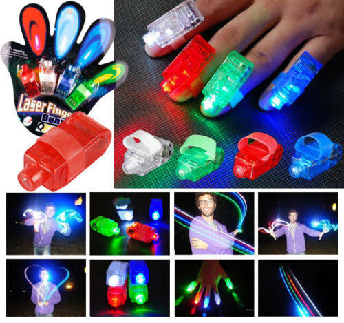 Lazer Finger Beams Set of 4