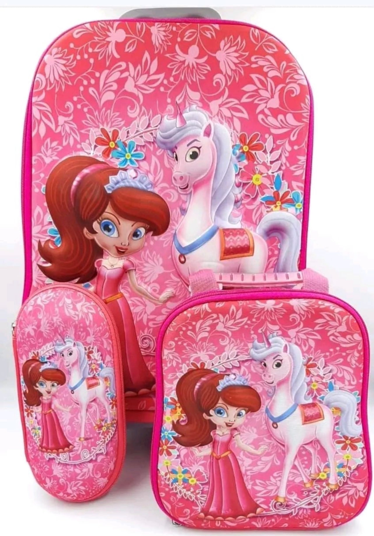 Disney Carton 3pc School Bag Set