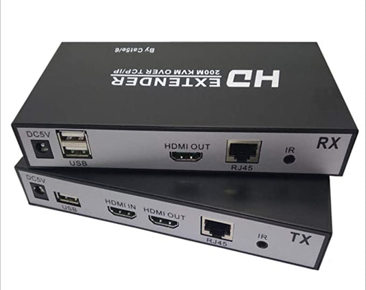 HDMI Over Ethernet Range Extender 200m