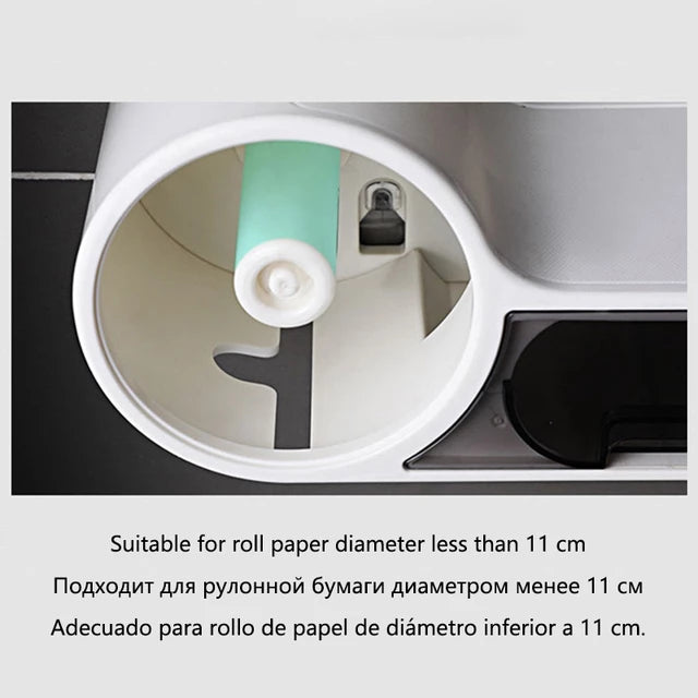 Bathroom Toilet Paper Holder Plastic Toilet Paper Tissue