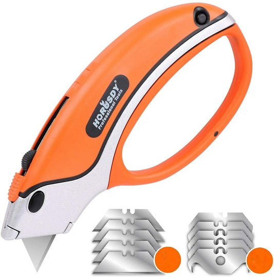 Heavy Duty Retractable Box Cutter Trimming Knife