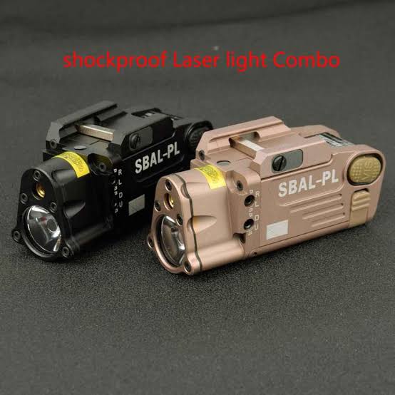 Tactical SBAL-PL Laser Light Combo Weapon Light White Illuminator Red Aiming Laser Flashlight For Pistol Constant &Strobe output