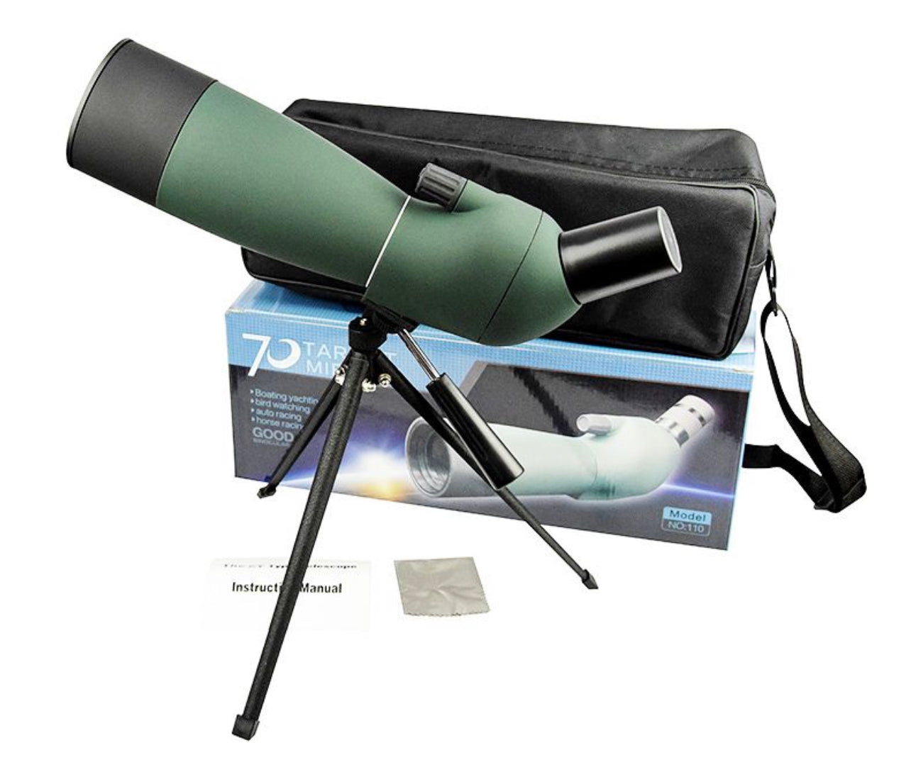 20-60X 60mm High Magnification HD Target Mirror Monocular Telescope