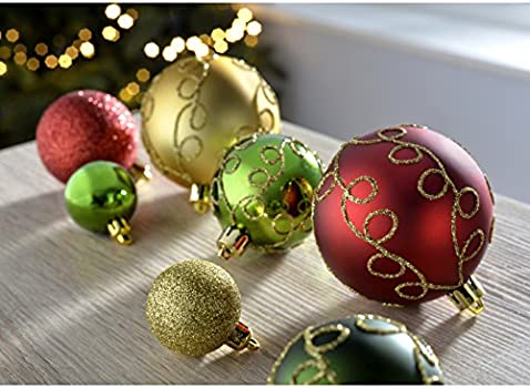 Christmas Baubles 50pc