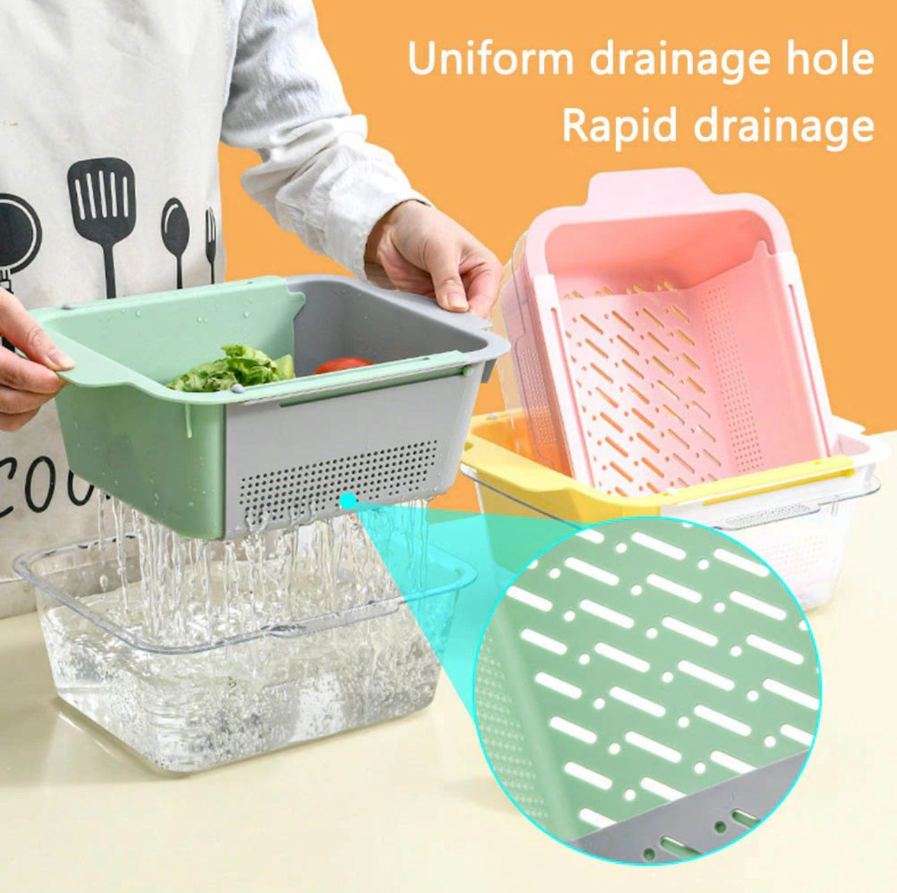 Fruit/Veg Drainage Basket