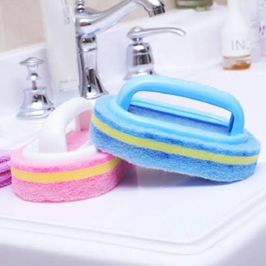 Handle Design Random Color Cleaning Sponge