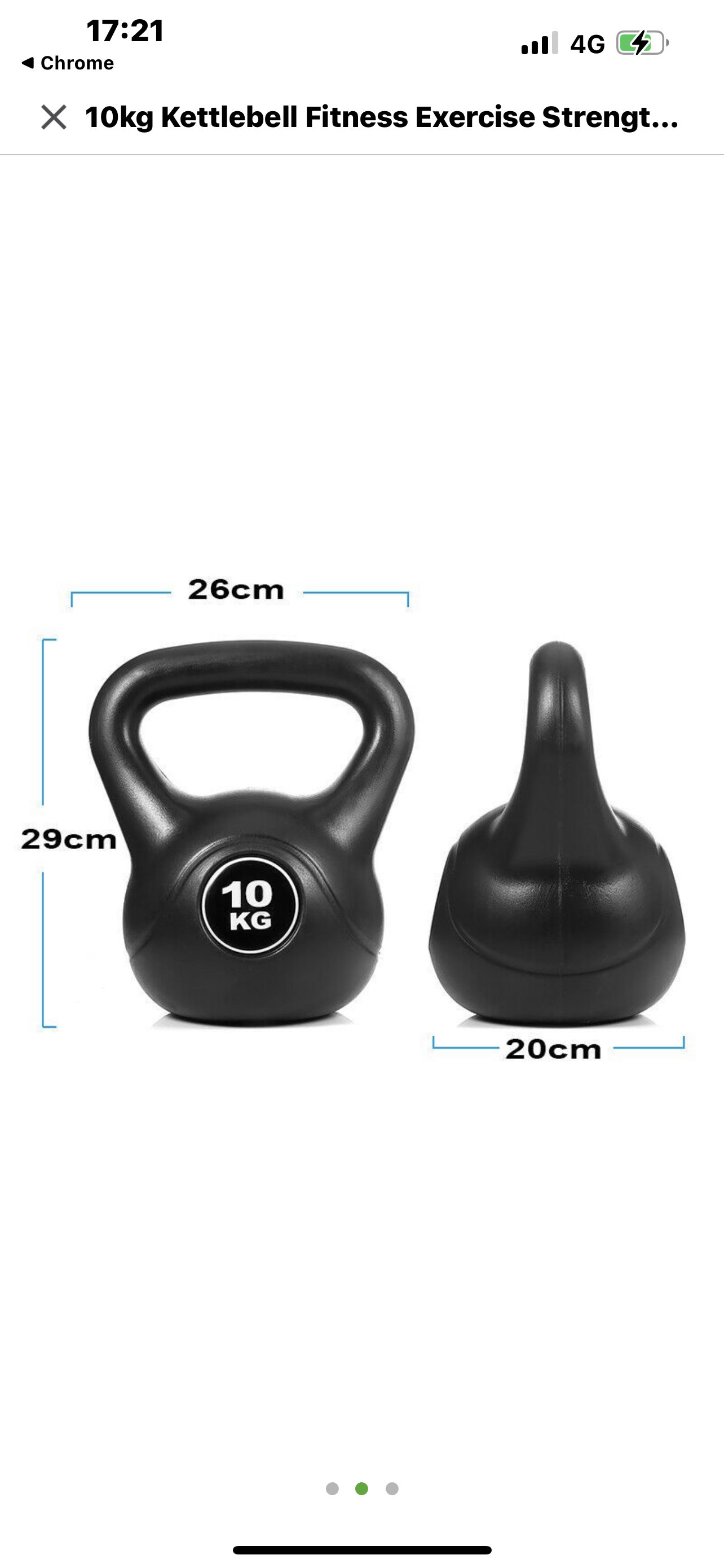 10kg Kettlebell