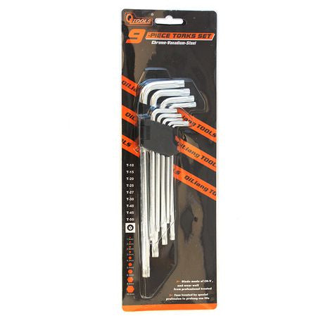 9 Piece Torx Key Set