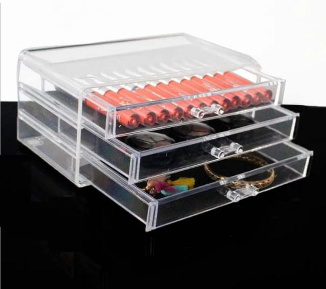 Multifunction Acrylic 3Tier Drawer