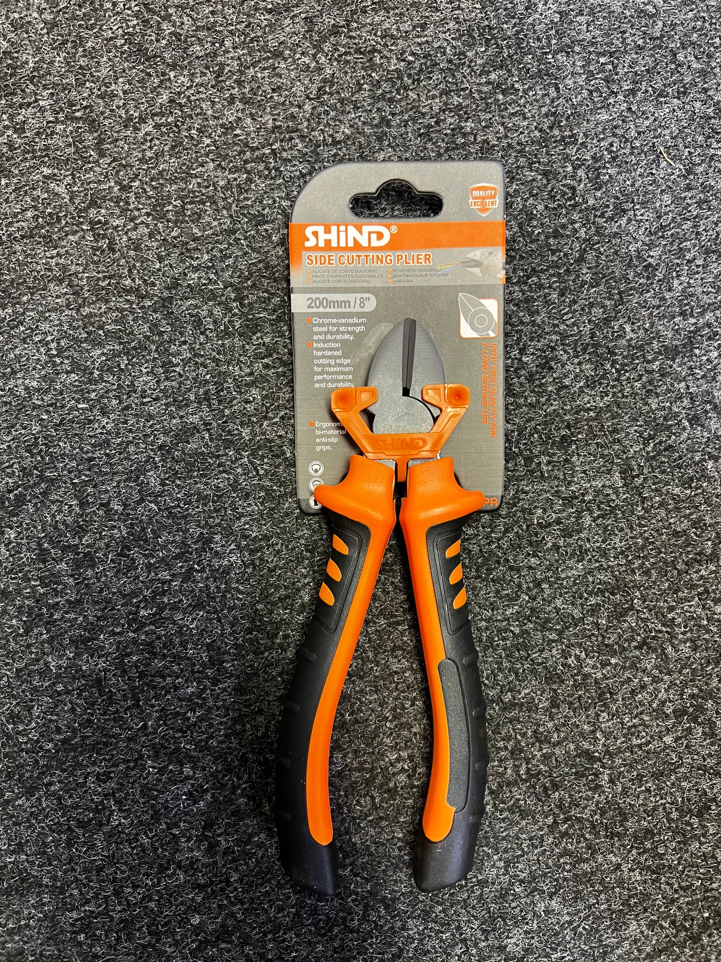 Shind Diagonal Cutting Pliers - Side Cutter 200mm