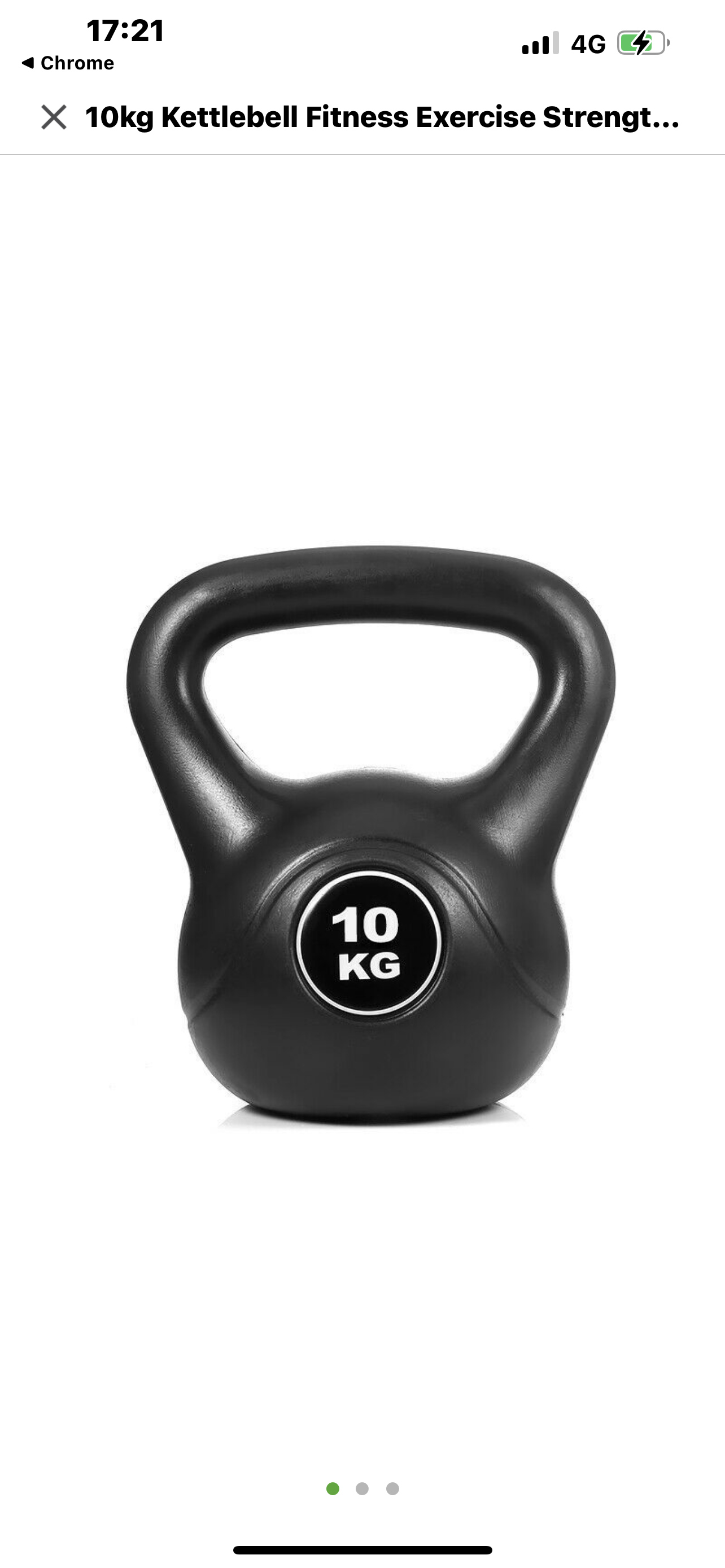 10kg Kettlebell