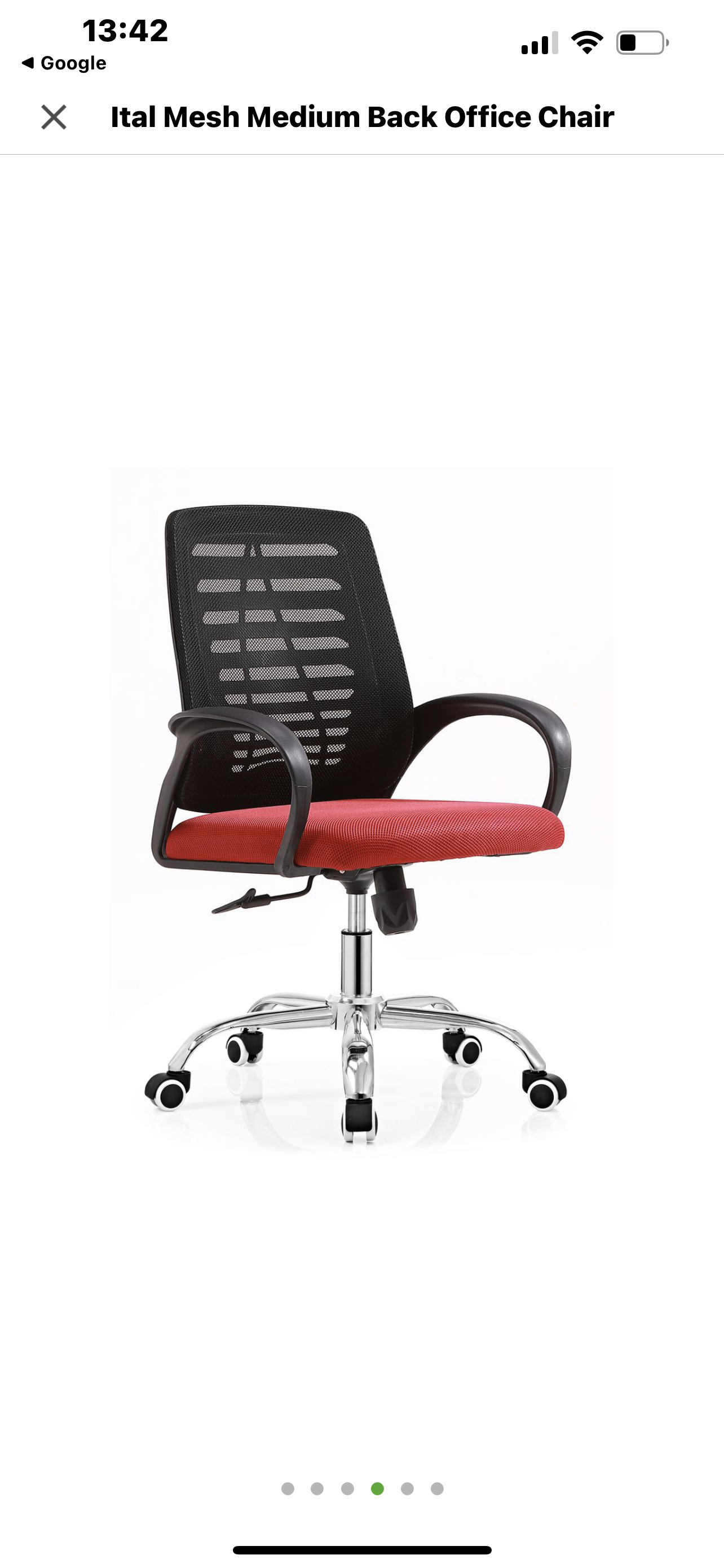 Office Chair Medium Mesh Back