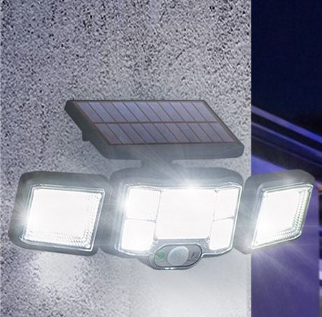 Solar Powered LED Sensor Light