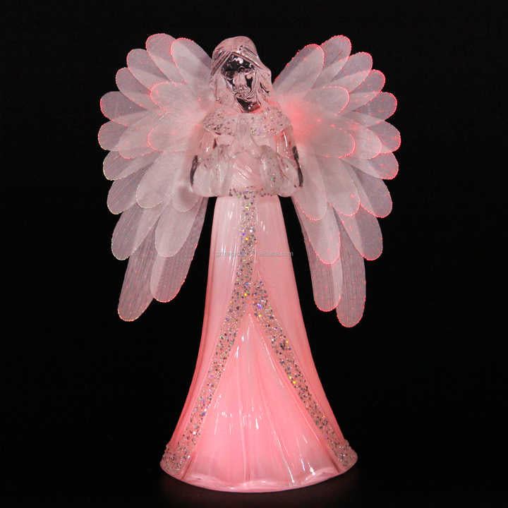 Crystal Angel LED Light Ornament