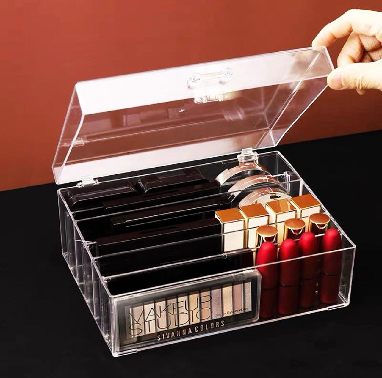 Acrylic 6 Grid Eyeshadow Organiser