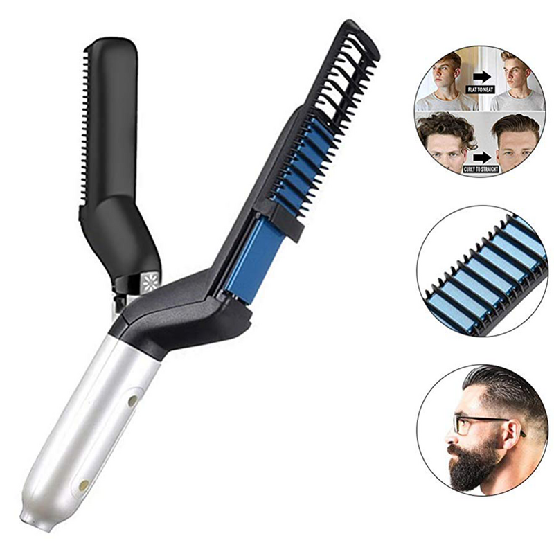 Multifunctional Beard straightener Curling Hair Iron Volume