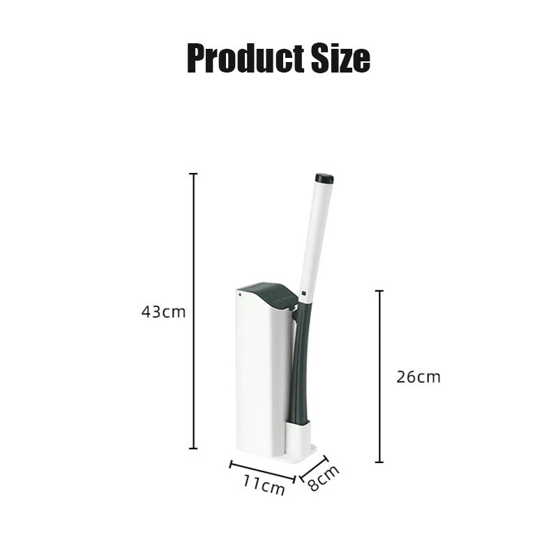 Cleaning Brush Toilet Brush Disposable Toiletwand Holder With Cleaning System