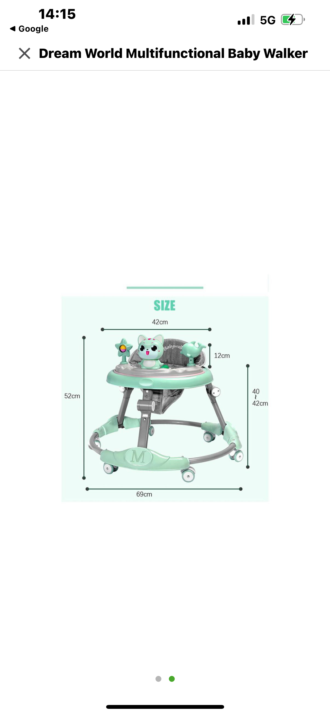 Dream World Multifunctional Baby Walker