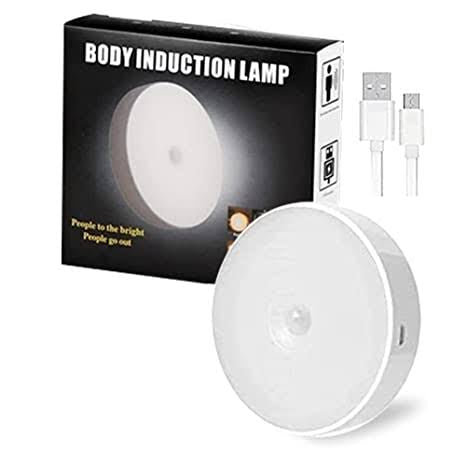 Motion Sensor Lamp Human Body Induction Night Light for Car, Indoor, Closet, Stairs, Wardrobe, Kitchen, Cupboard with Magnetic Base