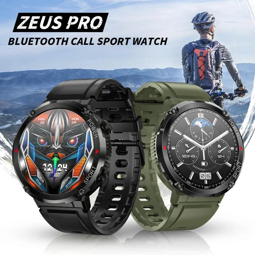 LOKMAT ZEUS PRO Bluetooth Calling Watch, 1.6'' HD Screen Multiple Sports Functions, IP67 Waterproof Sports Watch