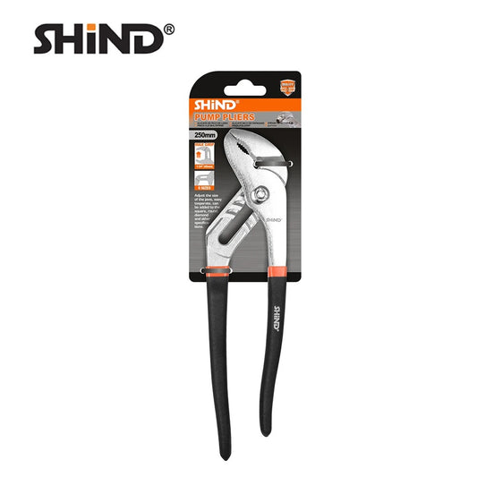 SHIND 10 Inch Multi-function Drop Forged Chrome Vanadium Steel Adjustable Water Pump Pliers