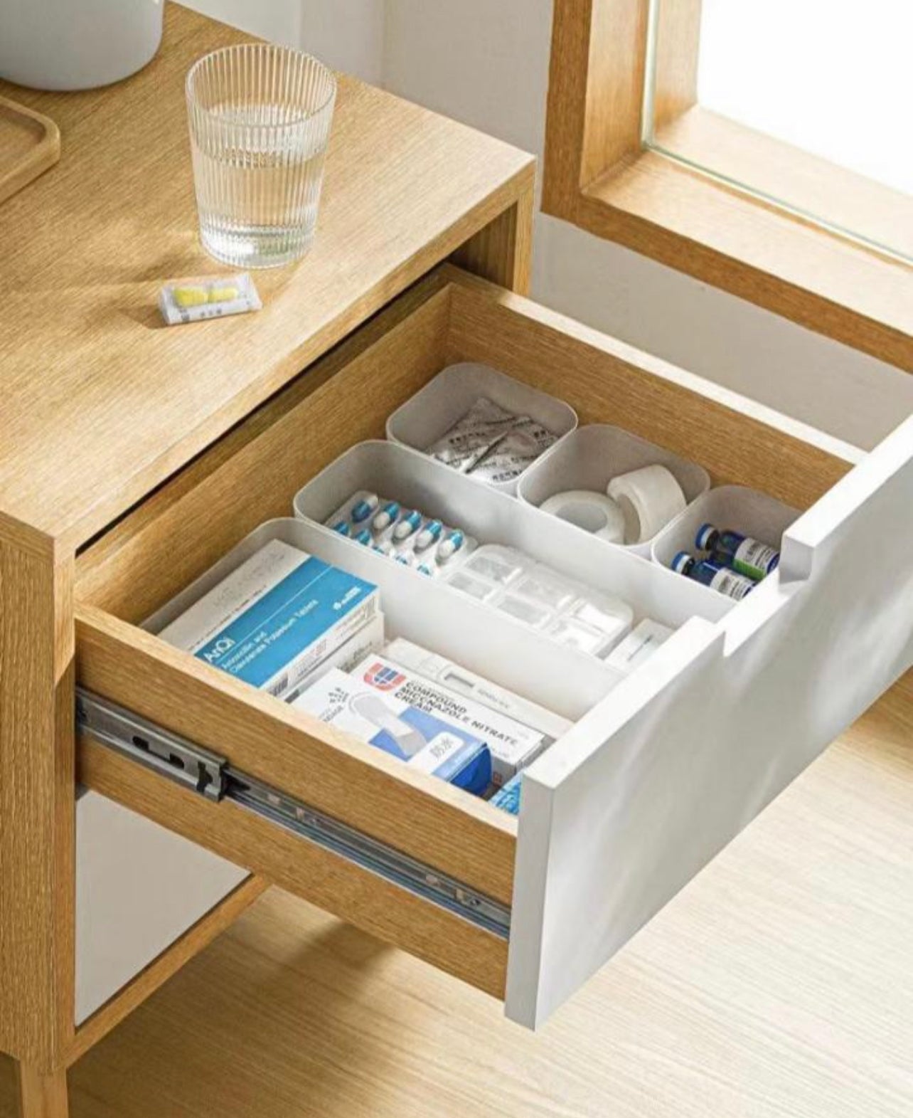 Multi-Compartment Storage Drawer