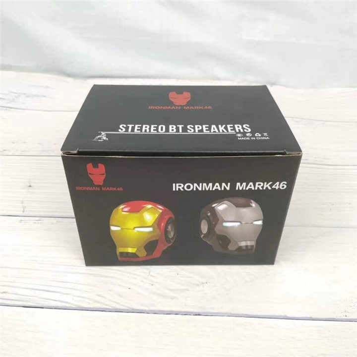 Iron Man BT Speaker Support Tf Card Speaker