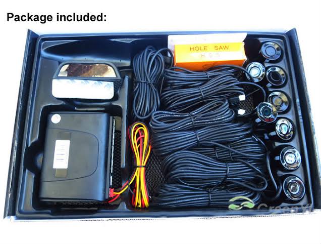 Parking Sensor System with 6 Sensors& Screen