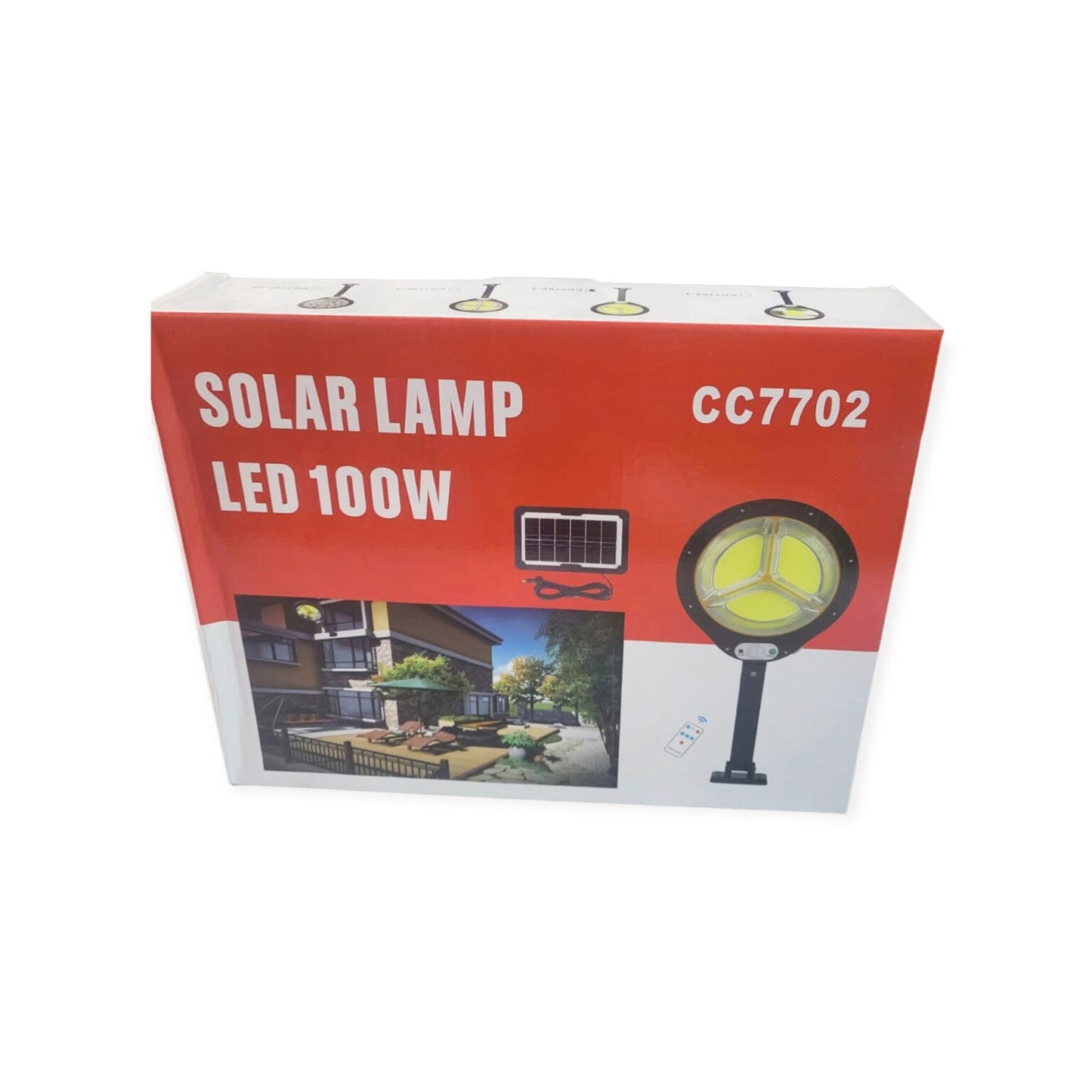 3 LED Solar Induction Street Light 100W