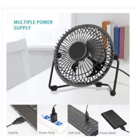 Mini USB Table Fan