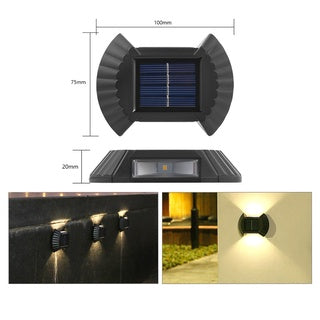 Waterproof Solar Wall Lamp -4 PCS