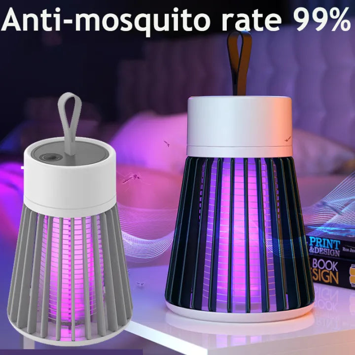 Mosquito and Fly Bug Killer Indoor Light with Hanging Loop Electric Insect Killing Trap Lamp Repellent