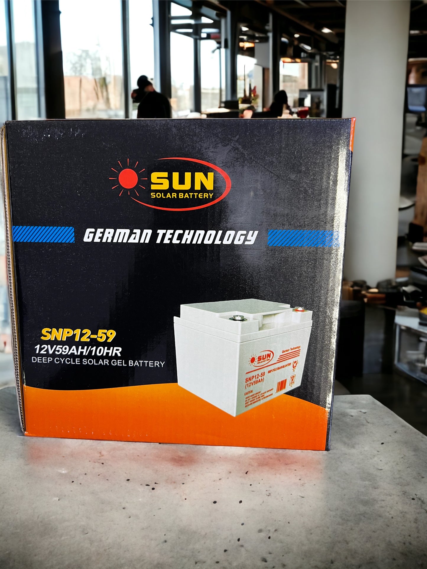 Sun Deep Cycle Solar Battery 59AH