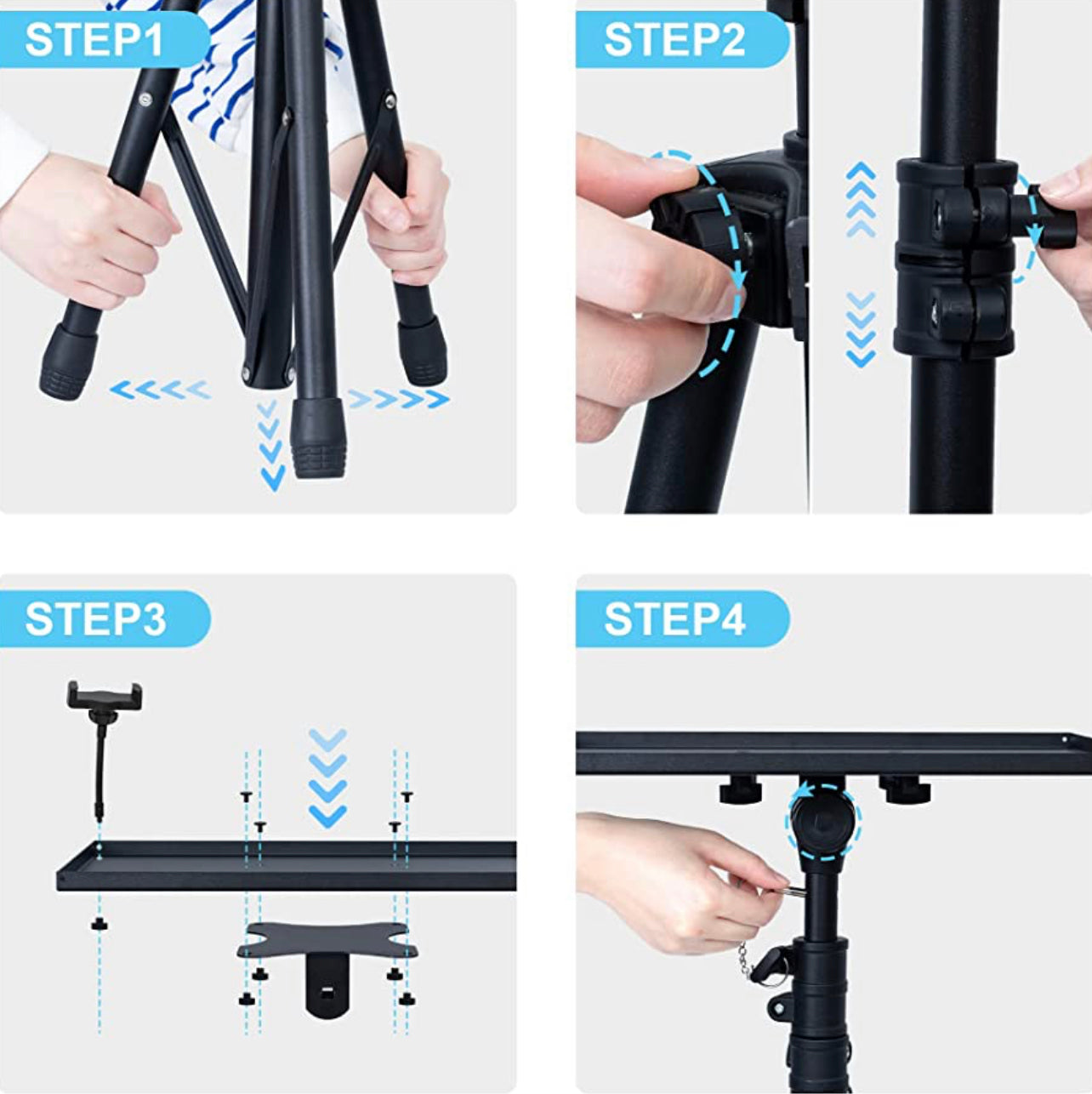 Projector Stand With Tripod 28"-41"