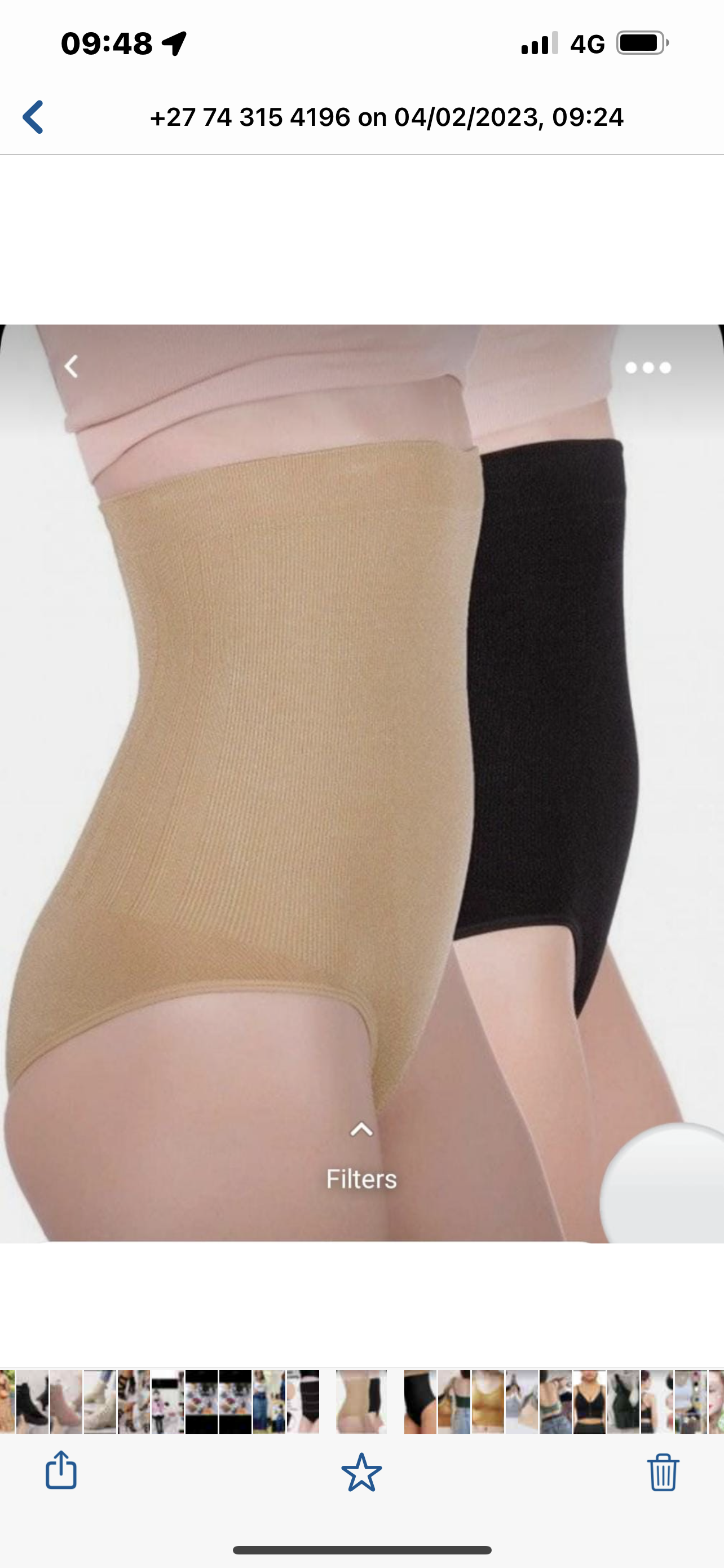 Hi-Waist Slimmer/Shaping Panty