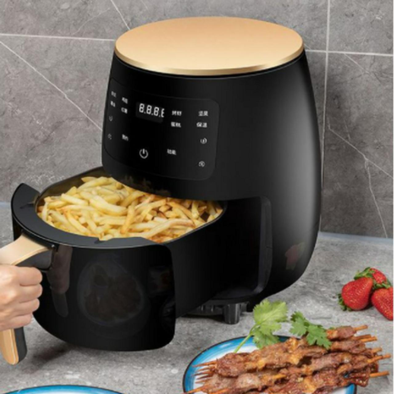 Silvercrest Digital Air-fryer 6L - 2400w