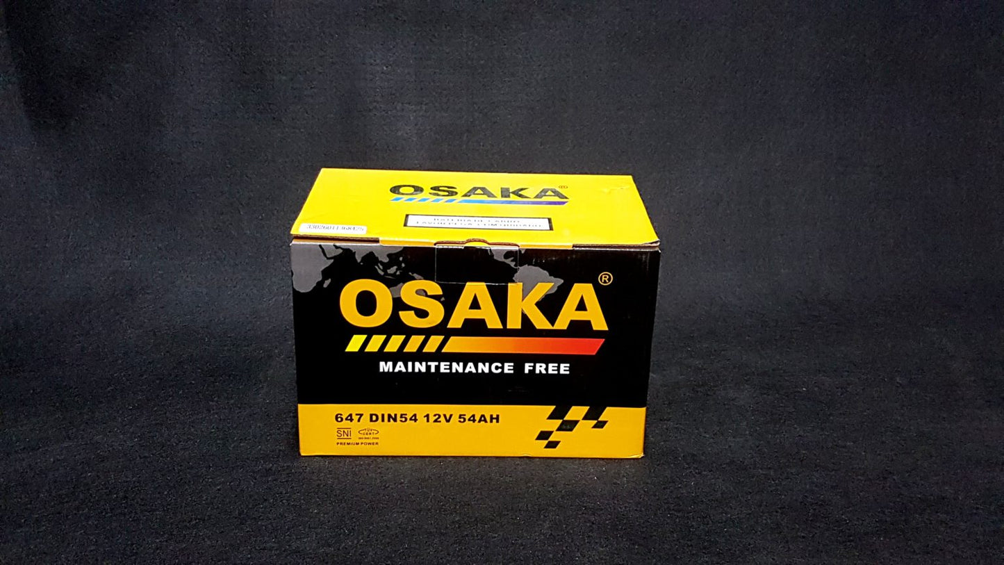 Osaka Vehicle Battery 647 12V54AH