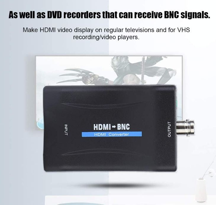 HDMI TO BNC Video Converter Adapter Box