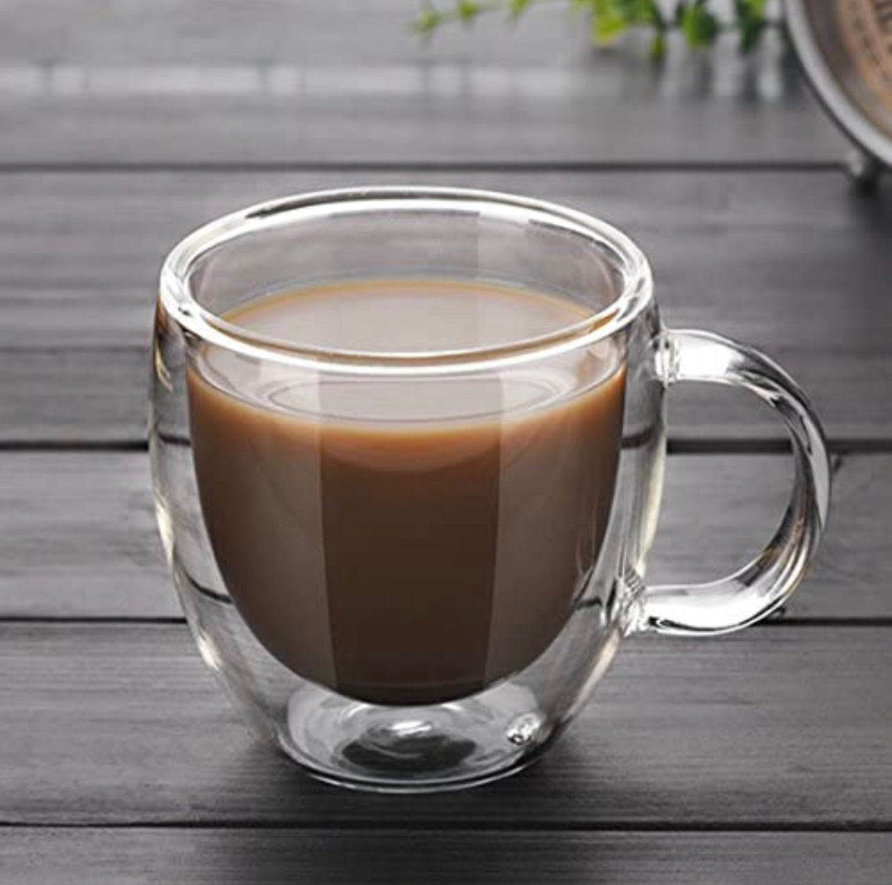 Double Wall Glass Mug 2pc